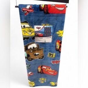 Disney Pixar Cars Plush Throw Blanket - Blue